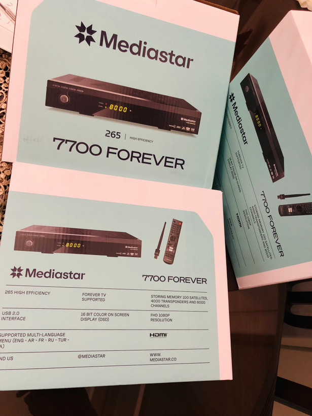گیرنده دیجیتال مدیا استار مدل MS-7700 FOREVER ورژن 4 کپی